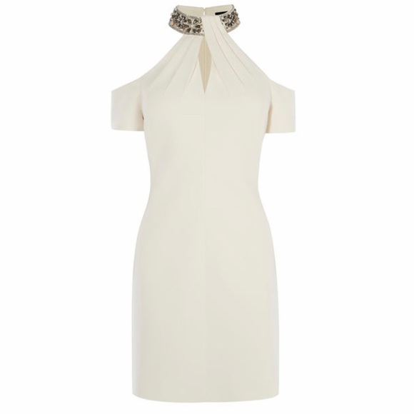 Karen Millen Jewel collar dress | Size 6 - Picture 3 of 8